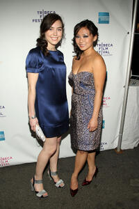 Candace Scholz and Caitlin Gold at the New York premiere of "From Within."
