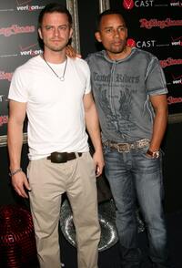 Carmine Giovinazzo and Hill Harper at the Justin Timberlake performance celebrating JT-TV.