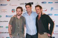 A.J. Buckley, Eddie Cahill and Carmine Giovinazzo at the Roma Fiction Fest 2008 Closing Ceremony and Diamond Awards.