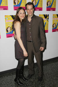 Natalie Gold and Josh Stamberg at the off-Broadway opening night of the "Distracted."