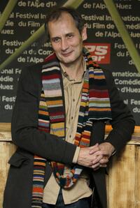 Hippolyte Girardot at the 10th comedian film festival of L'Alpe d'Huez.