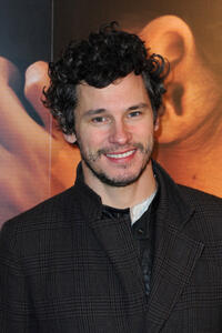 Nicolas Giraud at the Paris premiere of "La Delicatesse."