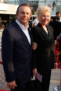 Roland Giraud and Maaike Jansen at the 25th Molieres Theatre Award Ceremony in Paris.