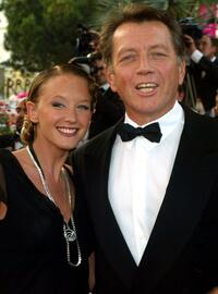 Bernard Giraudeau and Ludivine Sagnier at the Palais des festivals to attend the screening of "La Petite Lili" during the 56th Cannes film festival.