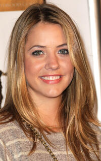 Julie Gonzalo at the Stardust Picture's "BFF and Baby" wrap party in California.