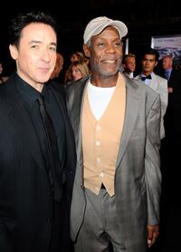 John Cusack and Danny Glover at the California premiere of "2012."