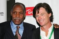 Danny Glover and Paul Turcotte at the ''Ghosts of Cite Soleil" premiere party during the Toronto International Film Festival.