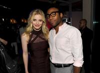 Gillian Jacobs and Donald Glover at the Comic-Con 2010.