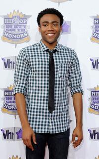 Donald Glover at the 2010 VH1 Hip Hop Honors.