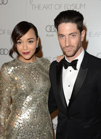 Ashley Madekwe and Iddo Goldberg at the Art of Elysium's 6th Annual HEAVEN Gala presented by Audi.