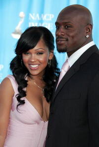Meagan Good and Guest at the 39th NAACP Image Awards.