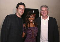 Producer Andrew Karpen, Meagan Good and John Lyons at the after party of the premiere of "Waist Deep."