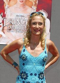Caroline Goodall at the premiere of "The Princess Diaries 2: Royal Engagement."