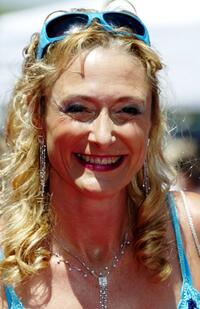 Caroline Goodall at the premiere of "The Princess Diaries 2: Royal Engagement."