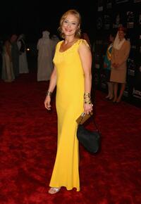 Caroline Goodall at the Opening Night Gala of 5th Annual Dubai International Film Festival.