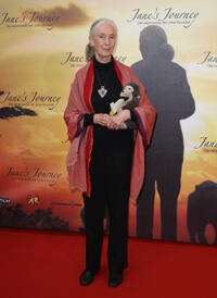 Jane Goodall at the Germany premiere of "Jane's Journey."