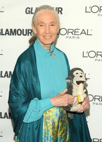 Jane Goodall at the 19th Annual GLAMOUR Women Of The Year Awards in New York.