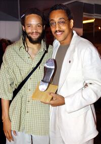Savion Glover and Gregory Hines at the New York City Tap Festival Gala Benefit.