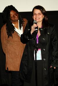 Whoopi Goldberg and Sydney Meeks at the 2007 Tribeca Film Festival school screening of "Our City, My Story".