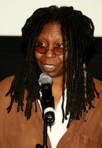 Whoopi Goldberg at the 2007 Tribeca Film Festival school screening of "Our City, My Story".