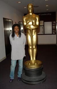 Whoopi Goldberg at the New York screening of "The Color Purple".