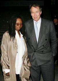 Whoopi Goldberg and Charlie Rose at the the Vanity Fair party of 2007 Tribeca Film Festival.