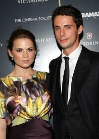 Hayley Atwell and Matthew Goode at the screening of "Brideshead Revisited."