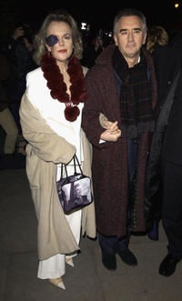 Sheila Gish and Dennis Lawson at the "Burns Night Charity Supper" in London.
