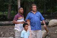 Cuba Gooding, Jr., Paul Rae, Spencir Bridges and Dallin Boyce in "Daddy Day Camp."