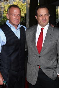 Brian Goodman and Rod Lurie at the premiere of "What Doesn't Kill You" during the 2008 Toronto International Film Festival.
