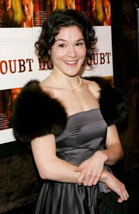 Heather Goldenhersh at the after party of the opening night of "Doubt."