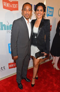 Dale Godboldo and Guest at the Thirst Project 3rd Annual Gala in California.