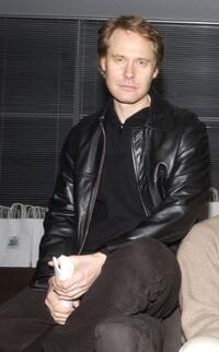 Paul Goddard at the rehearsal of "The Club."