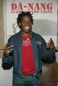 Godfrey at the Da-Nang's L.A. Fashion Week party.