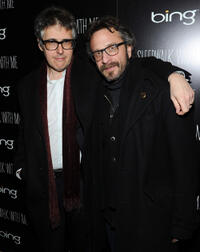 Ira Glass and Dennis Boutsikaris at the official cast after party of "Sleepwalk with Me."