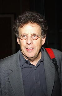 Philip Glass at the after party of the American Civil Liberties Unions Freedom Concert.