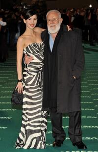 Barbara Goenaga and Director Gonzalo Suarez at the 22nd Goya Cinema Awards 2008.