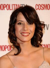 Barbara Goenaga at the Cosmopolitan TV party.