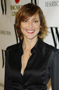 Lola Glaudini at the W Magazine and Resurrection with Bacardi Limon tribute to vintage couture.