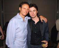 Tony Goldwyn and Zach Braff at the Cinema Society and DKNY Jeans' screening of "The Last Kiss".