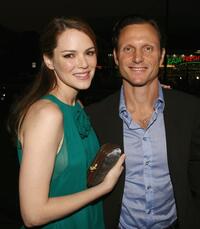 Tony Goldwyn and Jacinda Barrett at the premiere of "The Last Kiss" at the Directors Guild of America.
