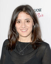 Producer Belen Atienza at the California premiere of "The Impossible."