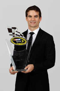 Jeff Gordon at the NASCAR Sprint Cup Series Awards Banquet in Las Vegas.