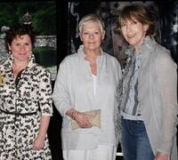 Imelda Staunton, Judi Dench and Eileen Atkins at the screening of "Cranford."