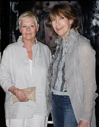 Judi Dench and Eileen Atkins at the screening of "Cranford."