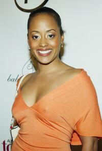 Essence Atkins at the UPN'S "America's Next Top Model" finale party.