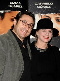 Carmelo Gomez and Emma Suarez at the premiere of "La Casa de mi Padre."