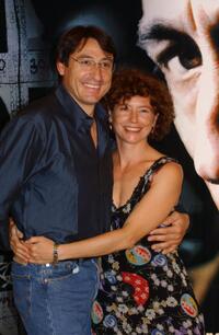 Carmelo Gomez and Iciar Bollain at the promotion of "Nos Miran."