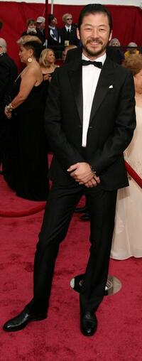 Tadanobu Asano at the 80th Annual Academy Awards.