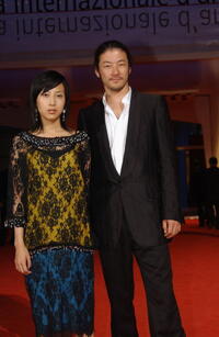 Tadanobu Asano and Yo Hitoto at the 61st Venice Film Festival.